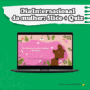 Dia Internacional da Mulher: Slide + Quiz