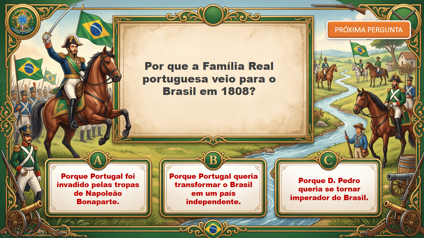 Independência do Brasil: Slide + Quiz - Imagem 8