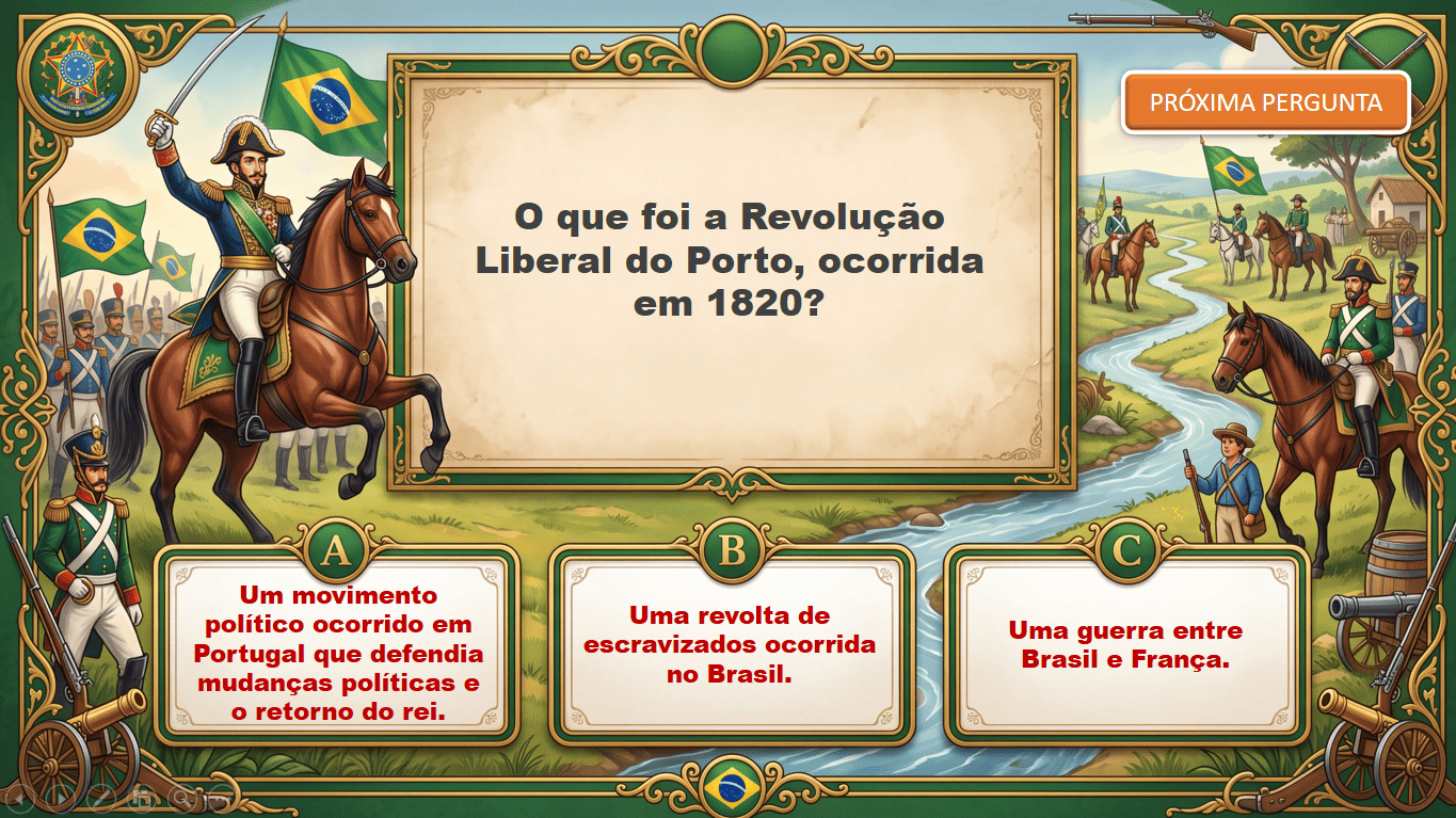 Independência do Brasil: Slide + Quiz - Imagem 9
