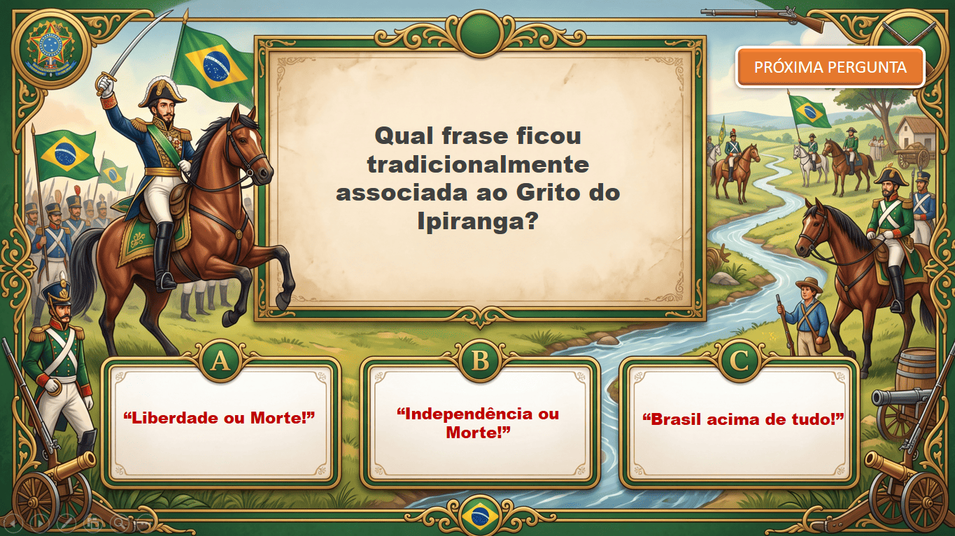 Independência do Brasil: Slide + Quiz - Imagem 11